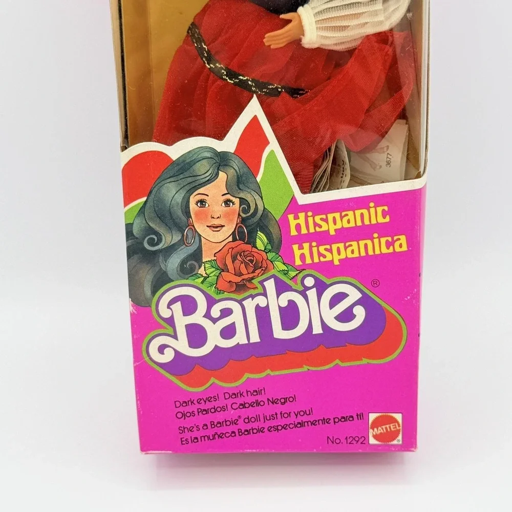 Vintage 1979 Hispanic Barbie Fashion Doll Mattel No 1292 12in In Box Taiwan